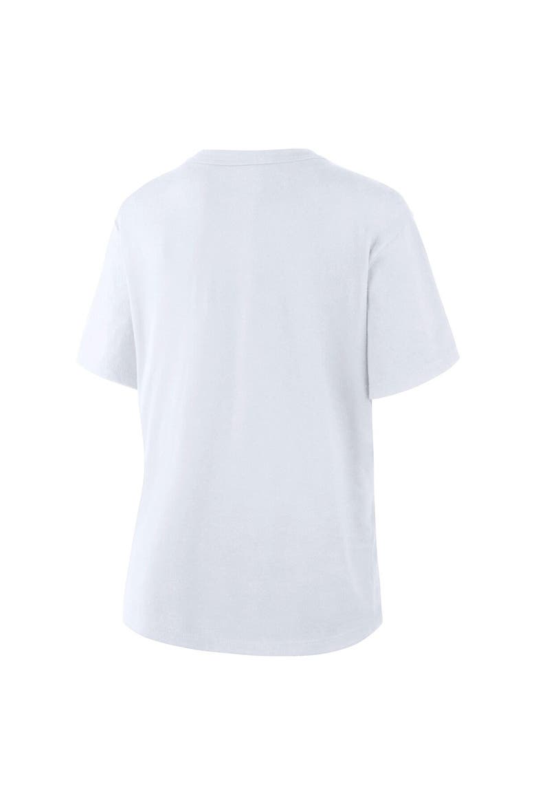 Women's Fanatics  White Utah Mammoth Wordmark Legacy T-Shirt, Alternate, color, White