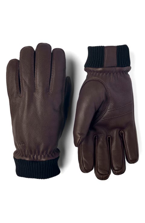 Tore Deerskin Leather Gloves