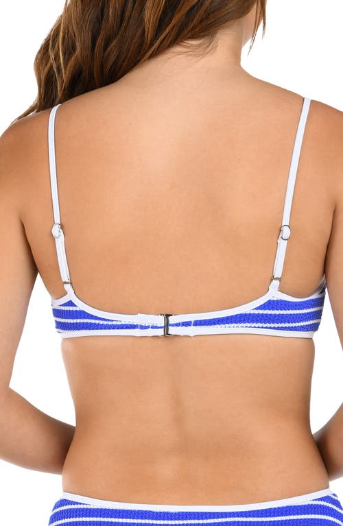 Citrus Brenton Bralette Bikini Top In Blue