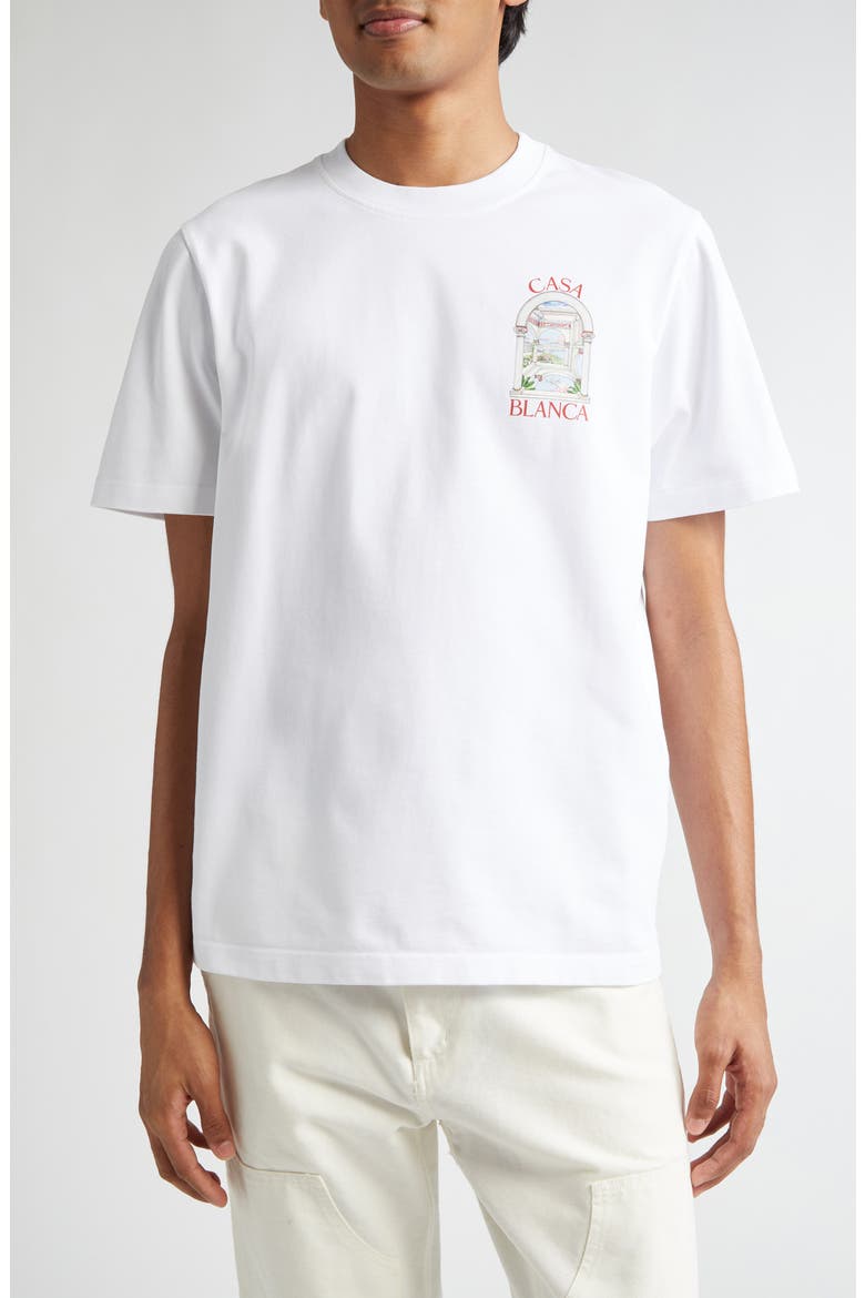 Le Passage Organic Cotton Graphic T-Shirt, Main, color, LE PASSAGE