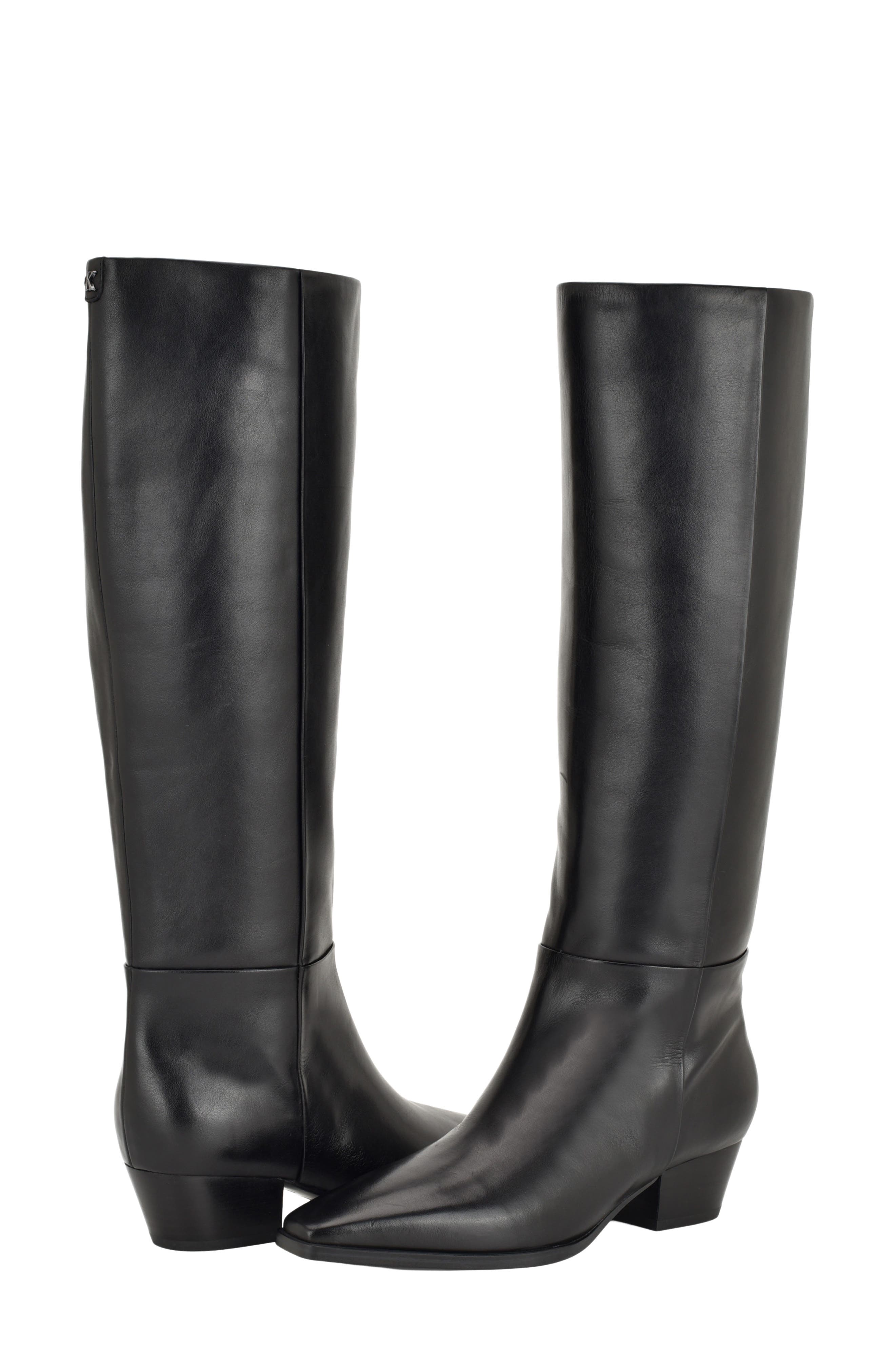 Varcey Knee High Boot, Alternate, color, BLACK 001