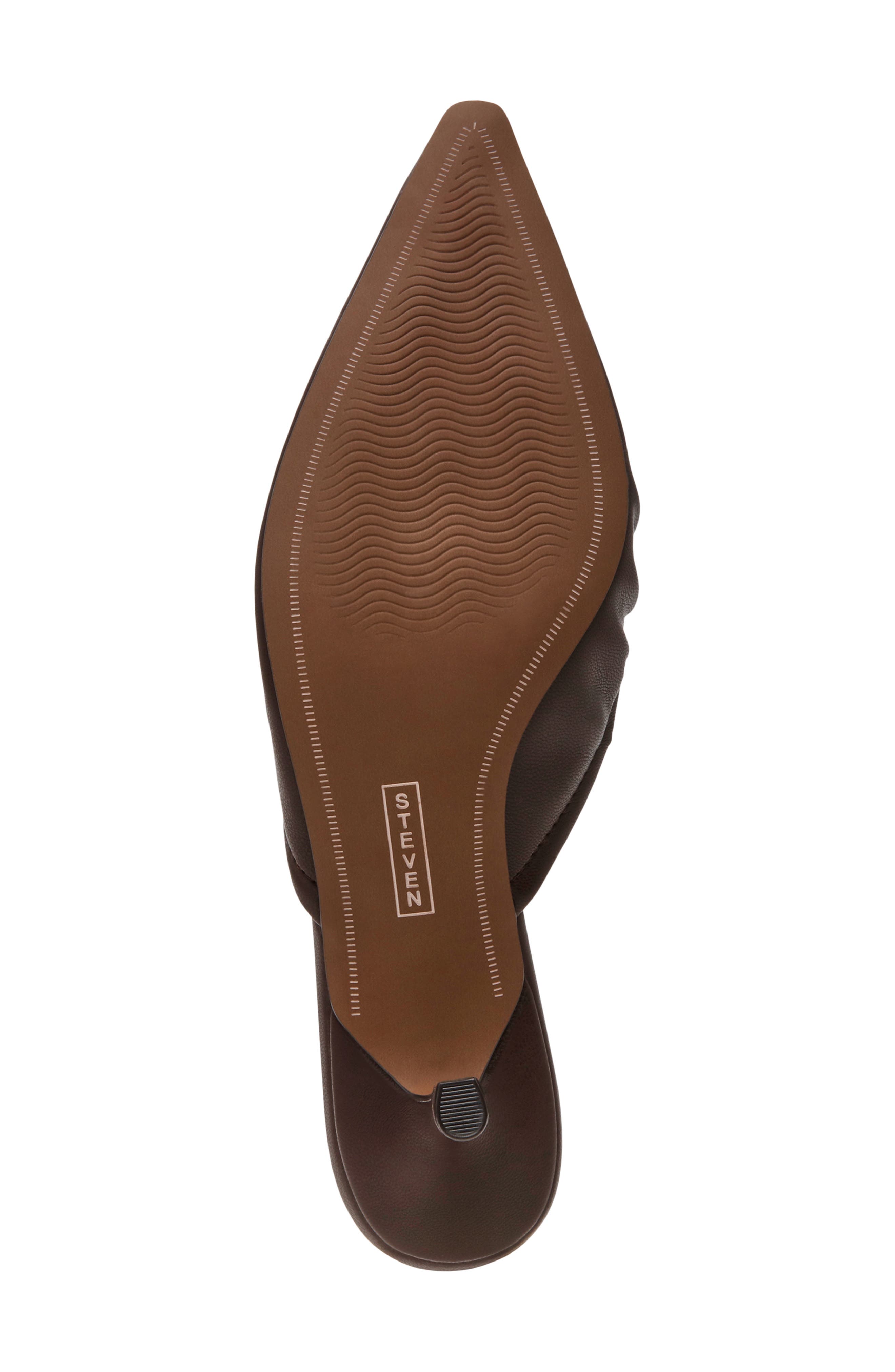 Bonaie Kitten Heel Mule, Alternate, color, BROWN