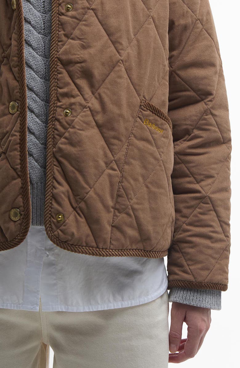 Barbour Liddesdale Crop Quilted Jacket, Alternate, color,