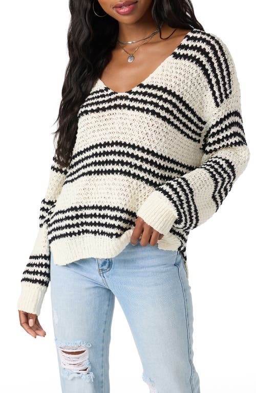 O'neill Iyla Crochet Sweater In Black