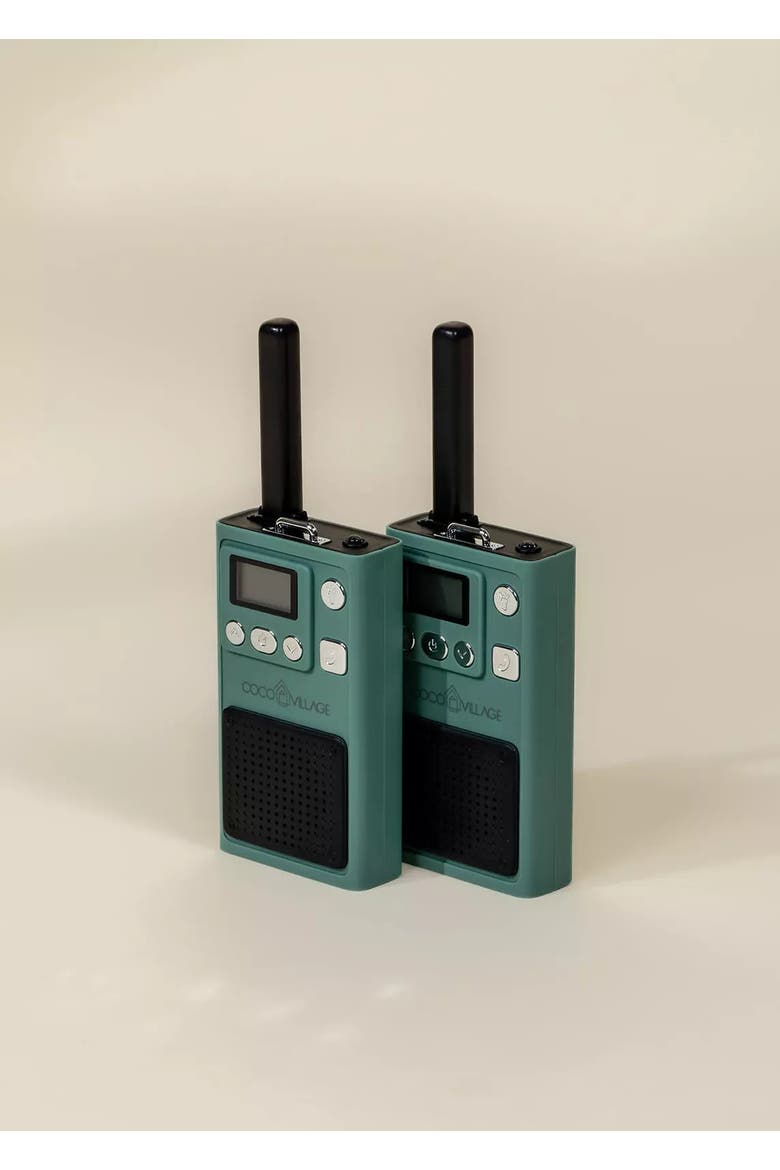 Set of 2 Walkie Talkies, Main, color, Seafoam