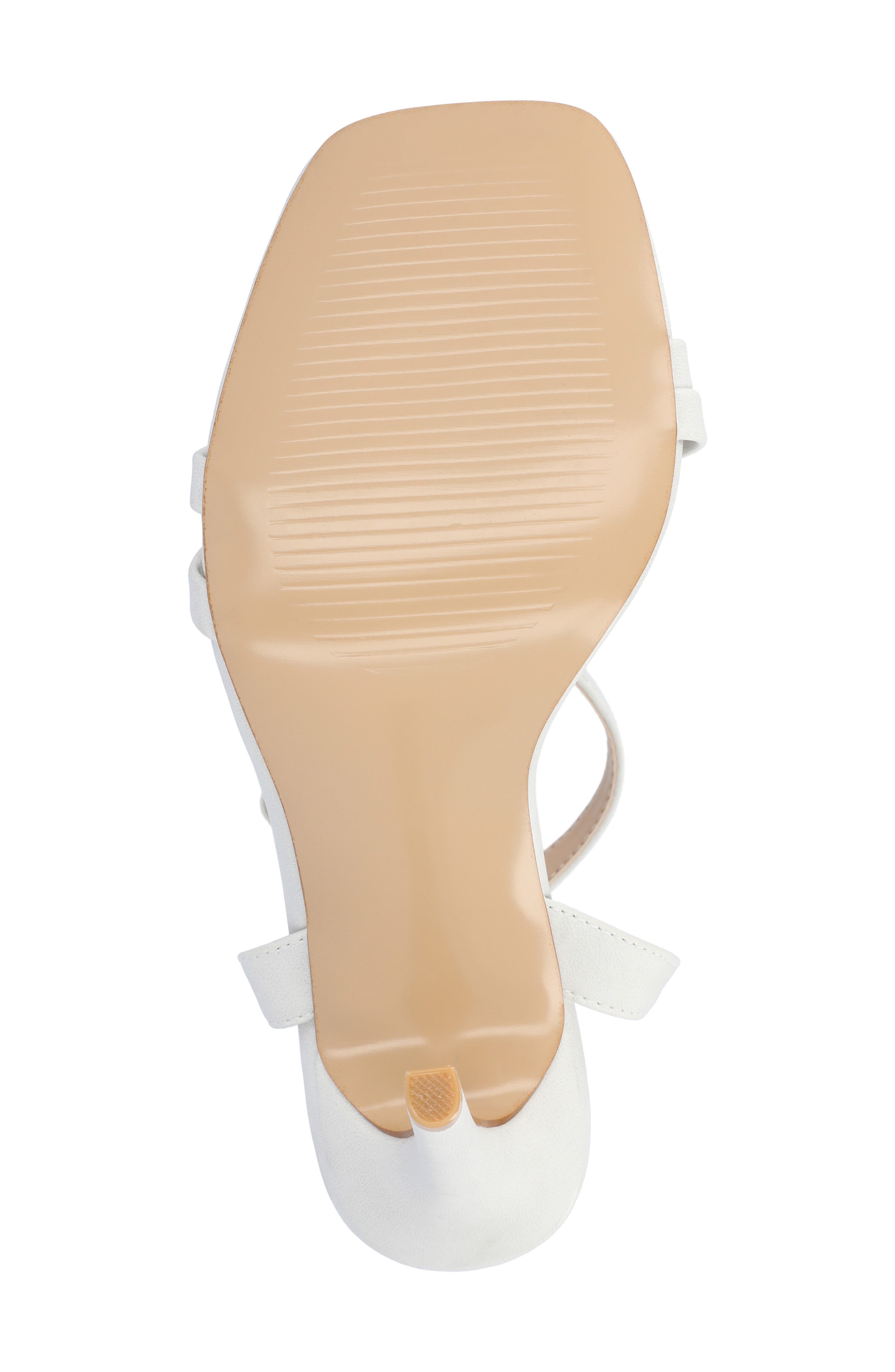 Journee Collection Yevva Ankle Strap Stiletto Sandal, Alternate, color, Grey