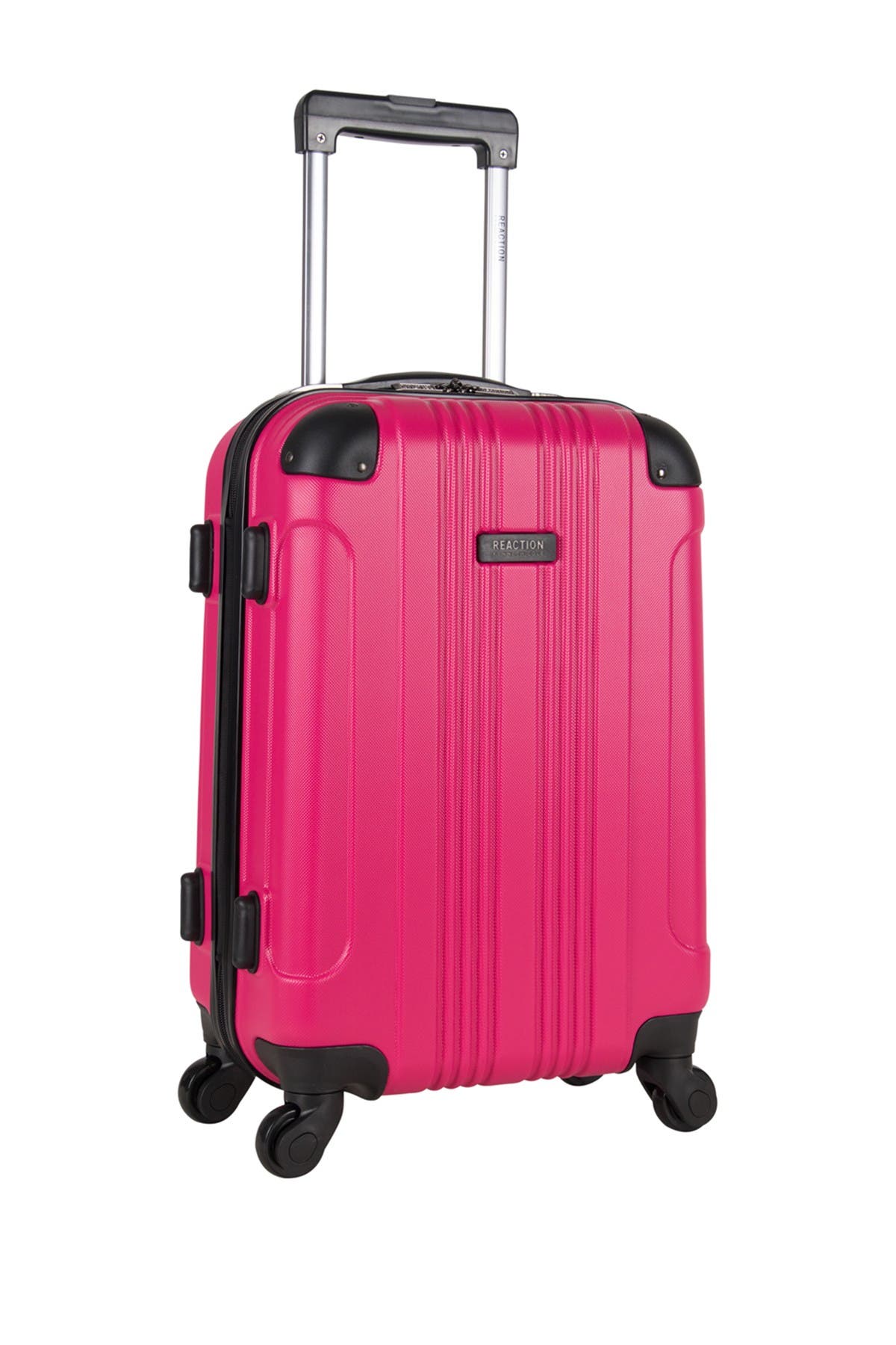 Kenneth Cole Reaction Out of Bounds 20" Lightweight Hardside 4-Wheel Spinner Carry-On Luggage, Alternate, color, Magenta