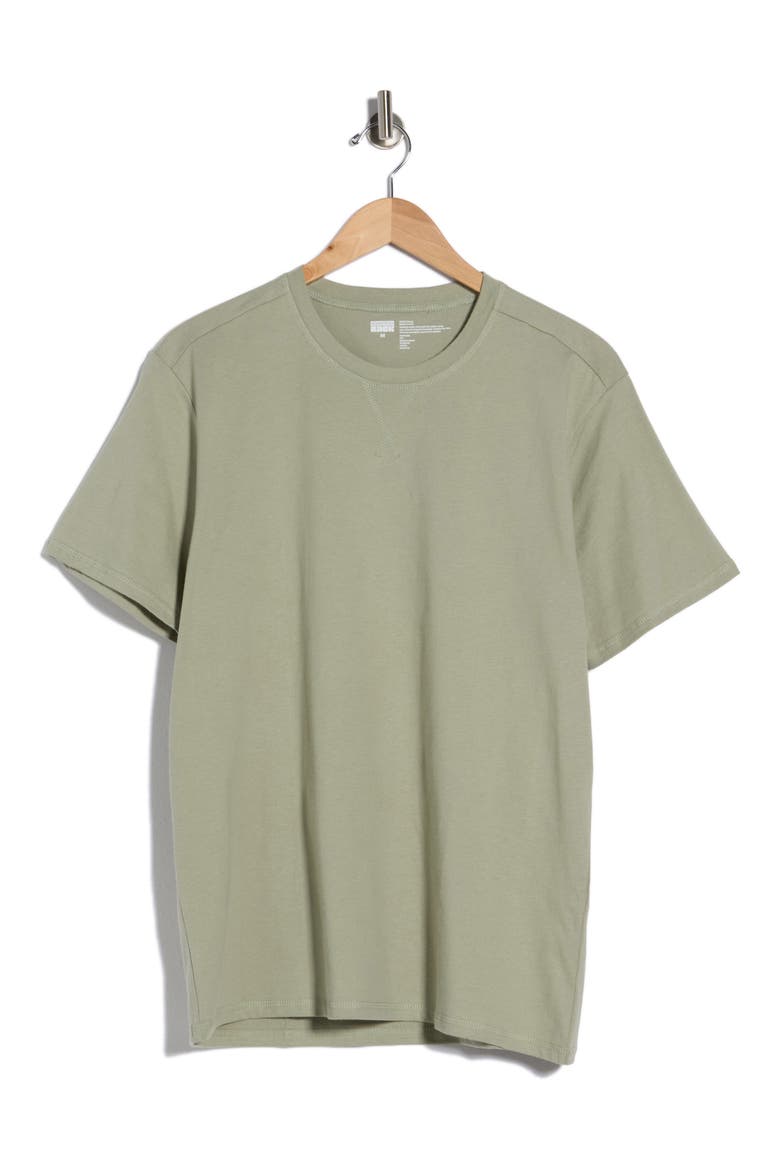 Sleep Basics Lounge T-Shirt, Alternate, color, GREEN SEAGRASS