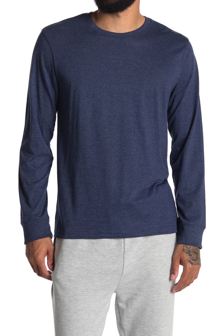 Long Sleeve Crewneck T-Shirt, Main, color, BAB093