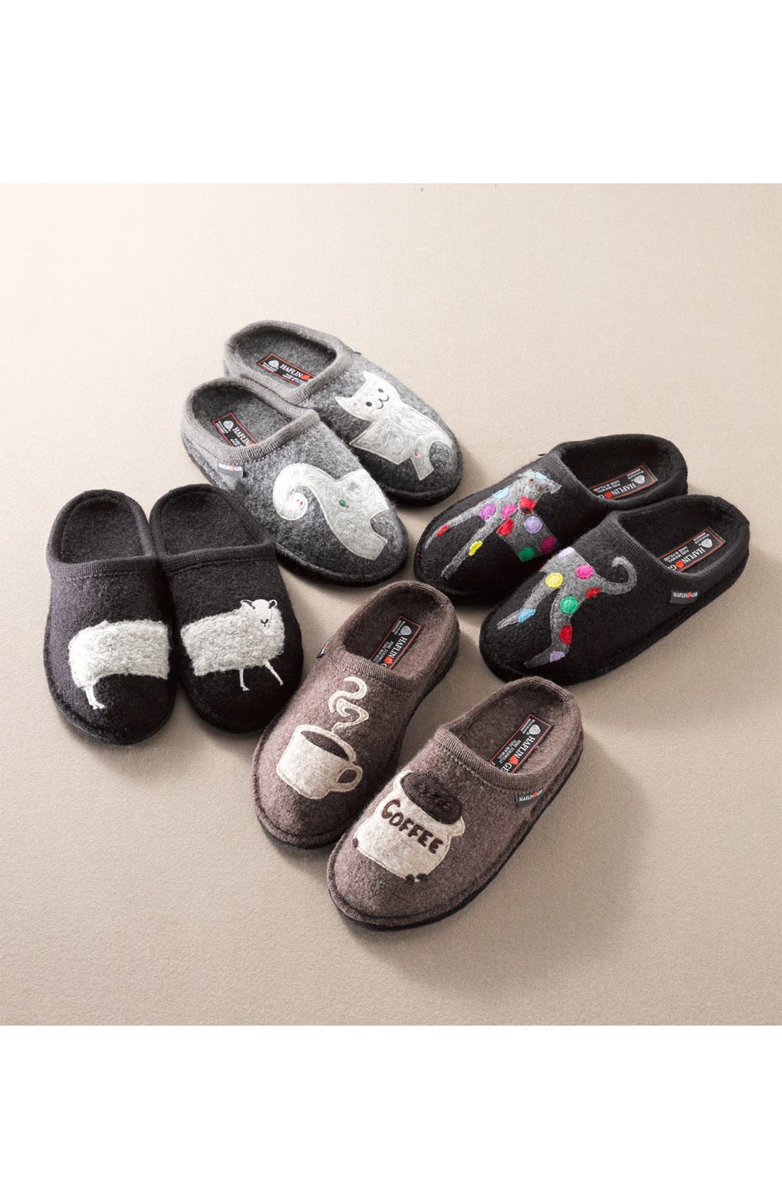 Haflinger 'Cat' Slipper, Alternate, color, 