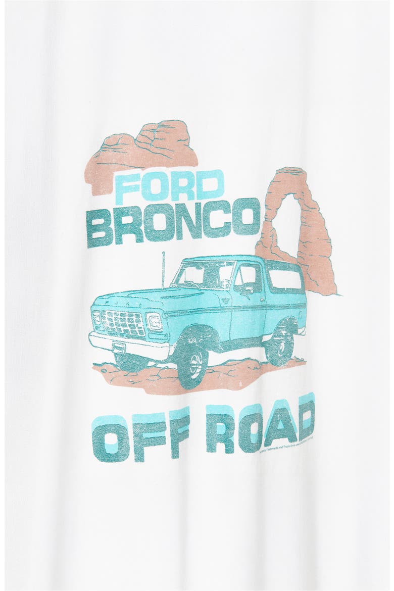 Bronco Off Road Graphic T-Shirt, Alternate, color, WHITE