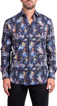 Maceoo Fibonacci Ascension Contemporary Fit Button-Up Shirt