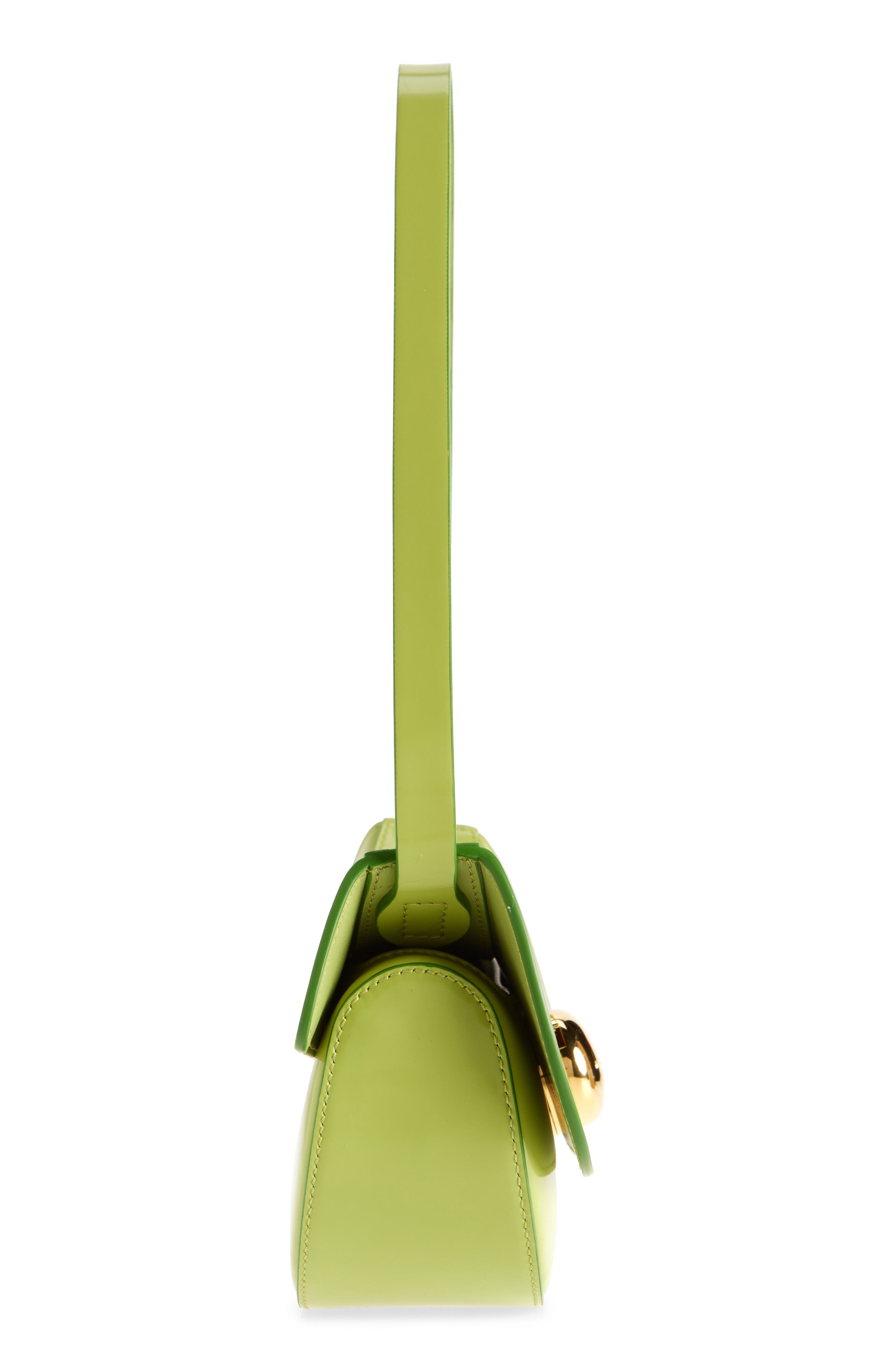 Marni Small Butterfly Leather Hobo Bag, Alternate, color, 