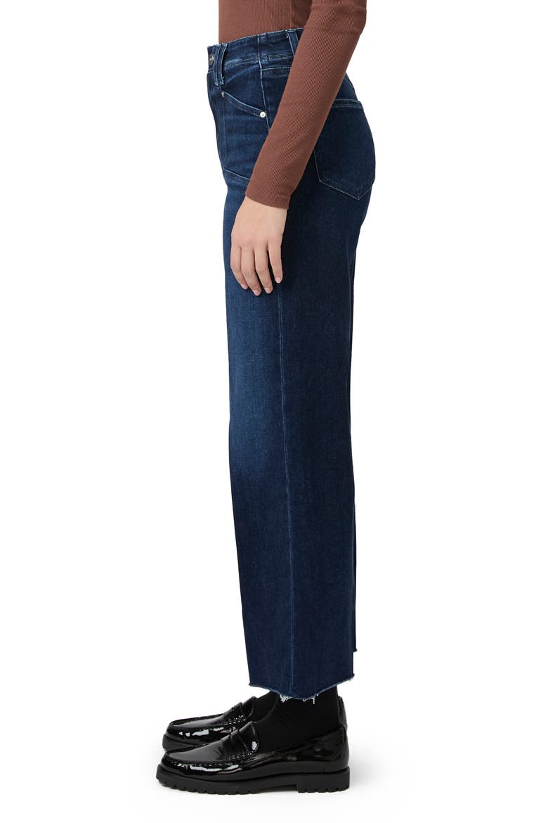Anessa High Waist Wide Leg Jeans, Alternate, color, PRALINE