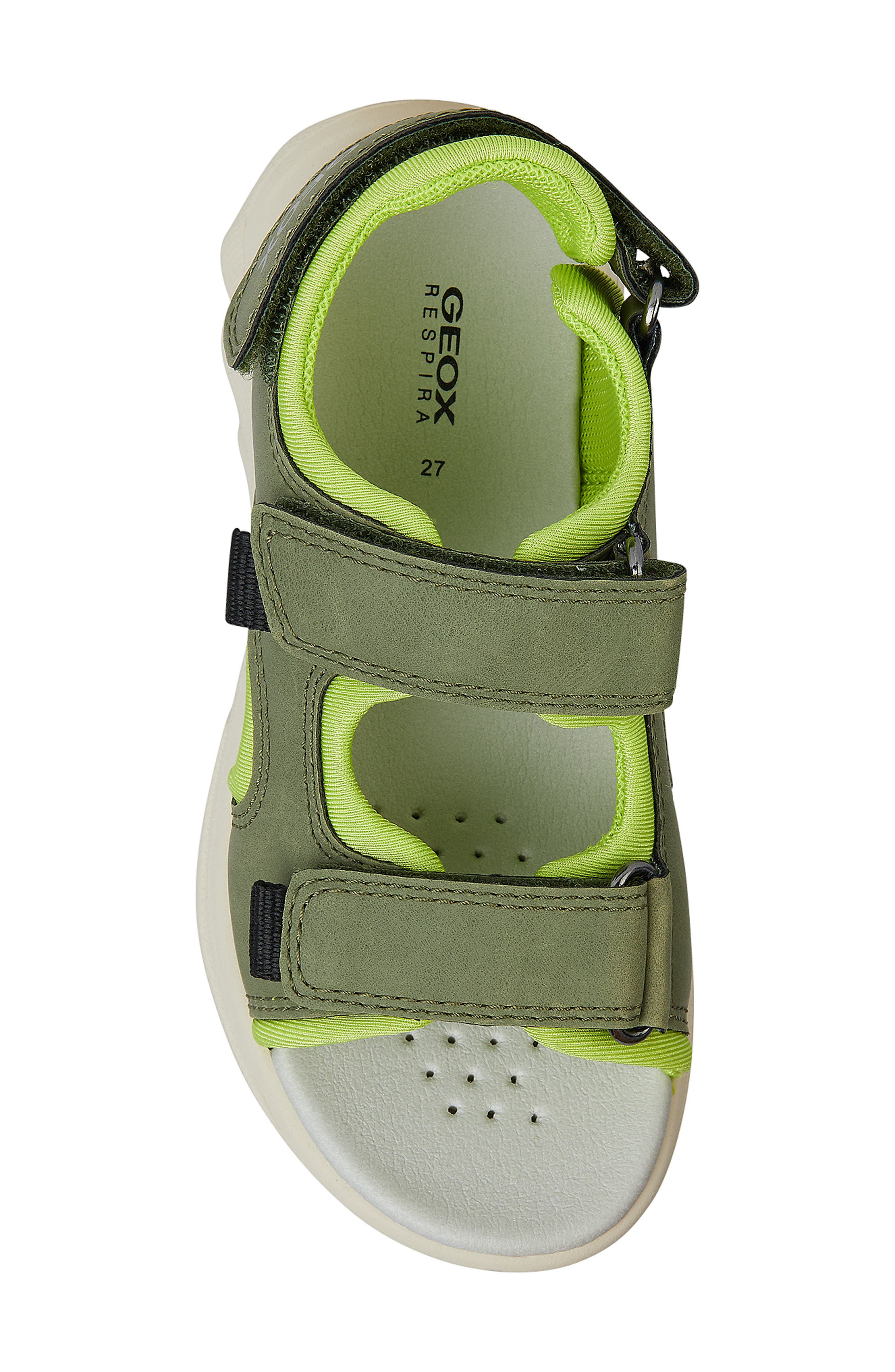 Geox Kids' Airadyum Sandal, Alternate, color, 