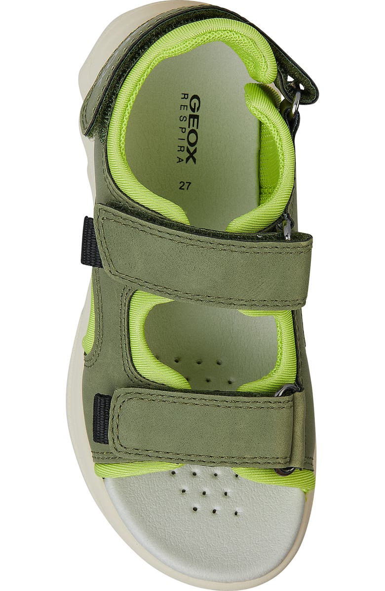 Geox Kids' Airadyum Sandal, Alternate, color,