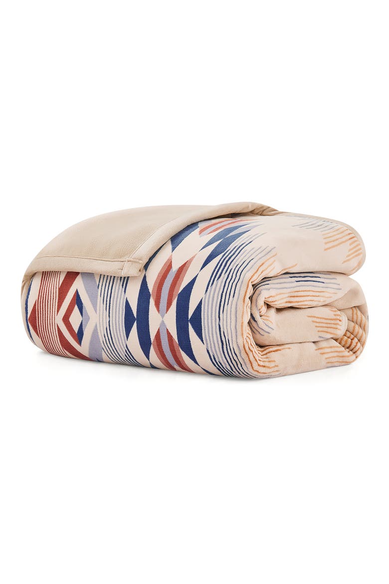Wyeth Falls Plush Throw Blanket, Main, color, FOG