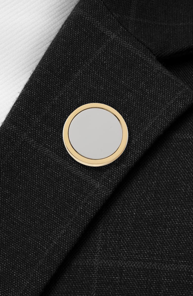 Cufflinks, Inc. Two-Tone Lapel Pin, Alternate, color, Gold