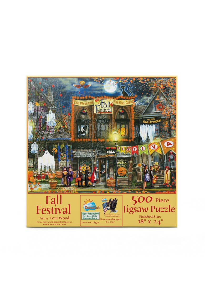 Fall Festival 500 piece Jigsaw Puzzle for Adults, Alternate, color, Multicolor