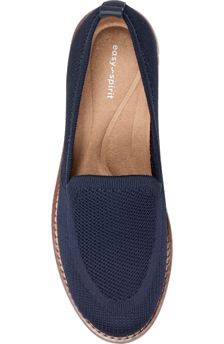 Easy Spirit Valina Knit Slip-On Shoe, Alternate, color, Dark Blue