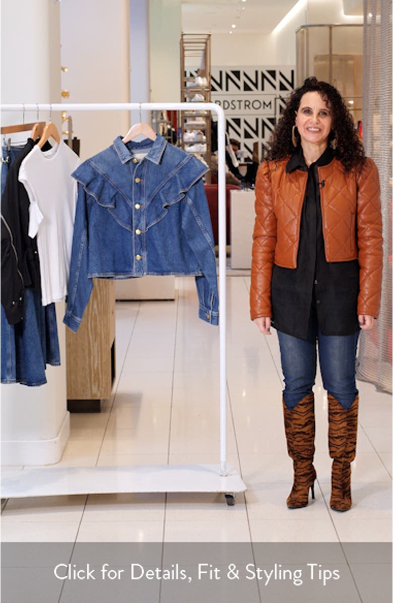 The Mathilde Denim Button-Up Shirt, sales video thumbnail