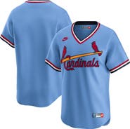 Nike Men's Nike Light Blue St. Louis Cardinals Cooperstown Collection Limited Jersey