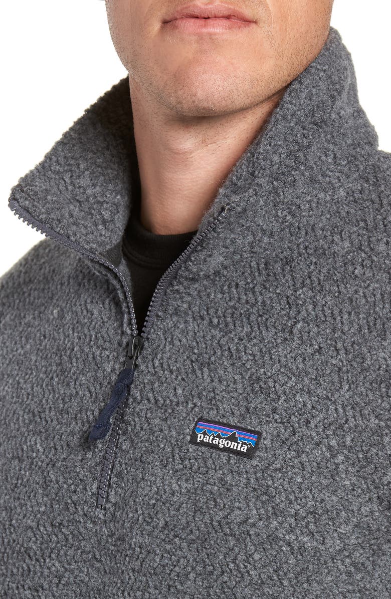 Patagonia Woolyester Fleece Quarter Zip Pullover, Alternate, color, 