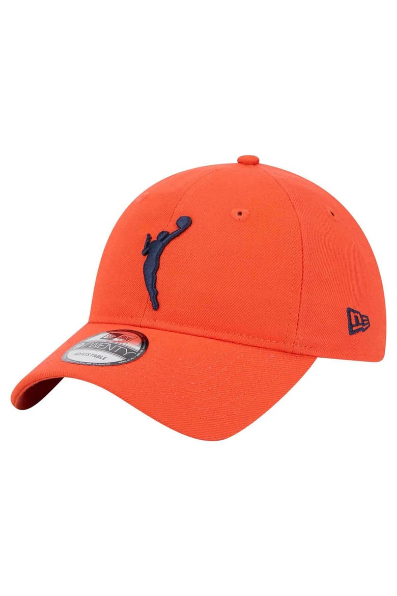 Men's New Era Orange Connecticut Sun 9TWENTY Adjustable Hat, Alternate, color, Orange