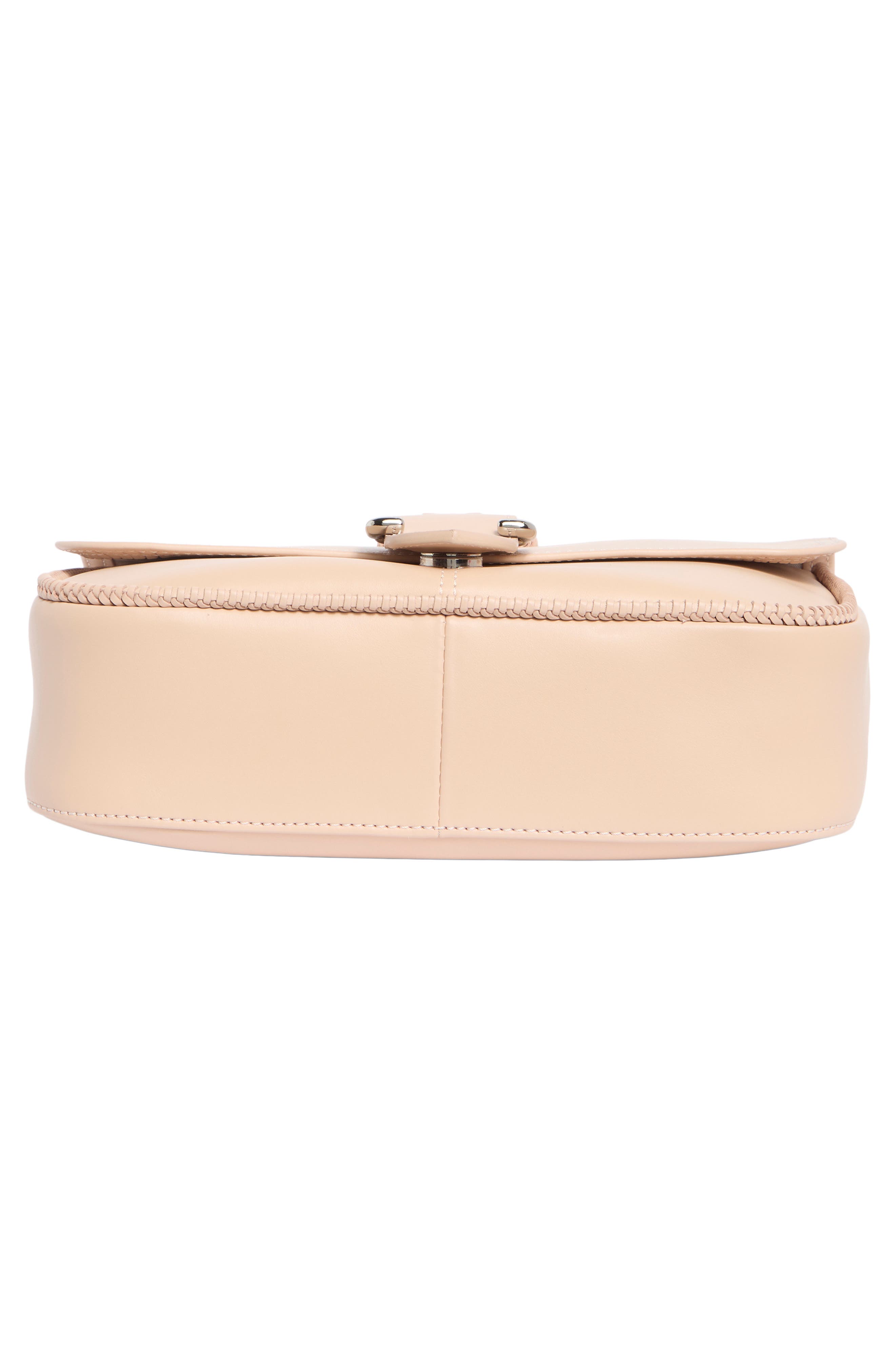 Longchamp Small Leather Crossbody Bag, Alternate, color, Powder