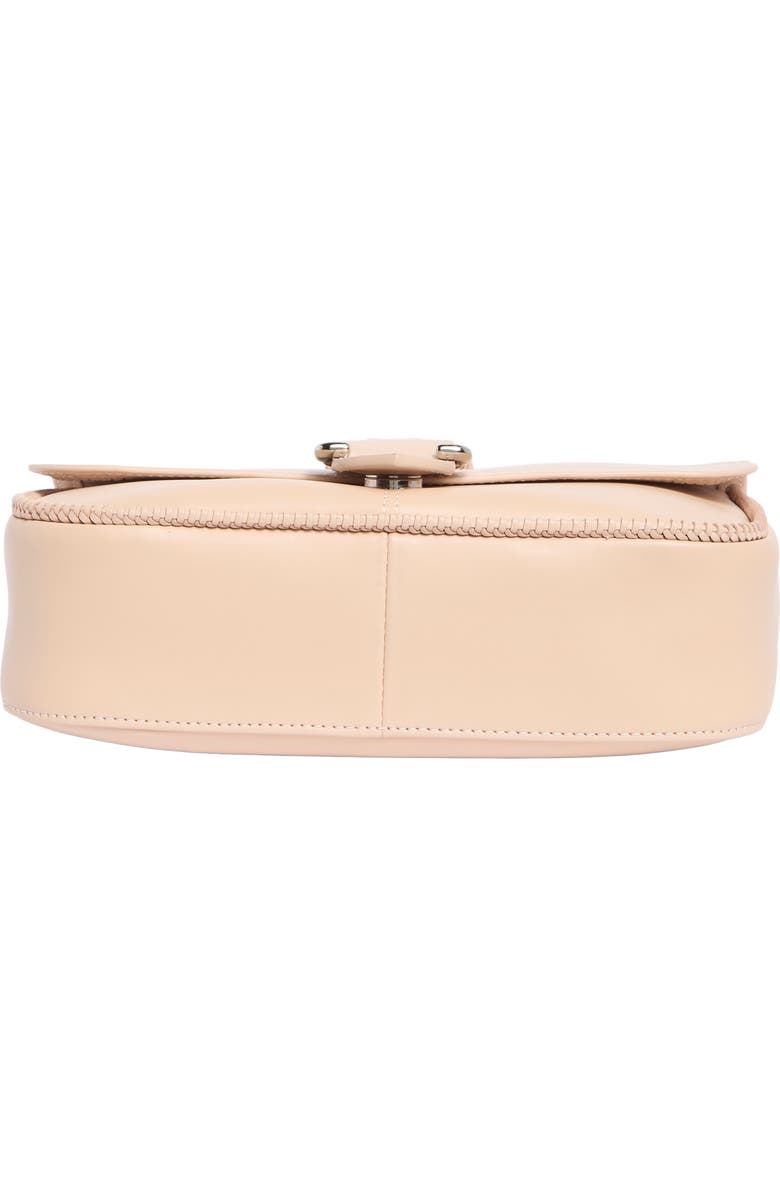 Longchamp Small Leather Crossbody Bag, Alternate, color, Powder