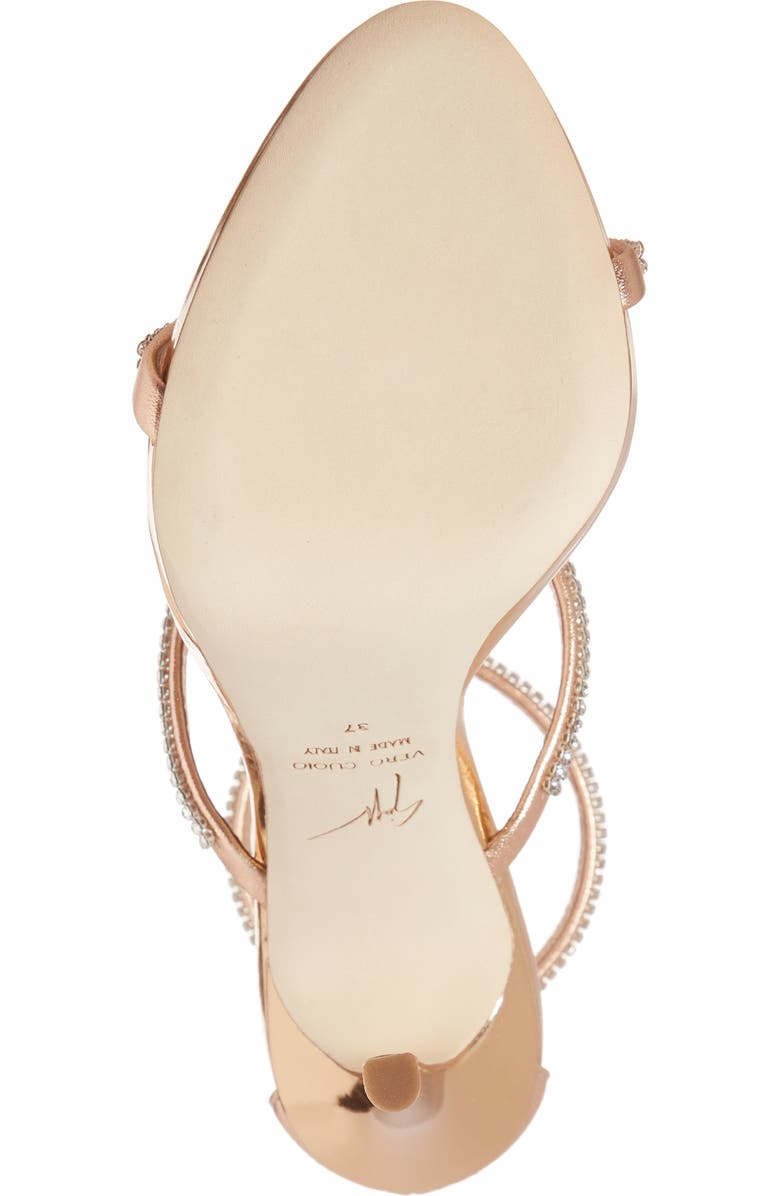 Giuseppe Zanotti Coline Crystal Sandal, Alternate, color,