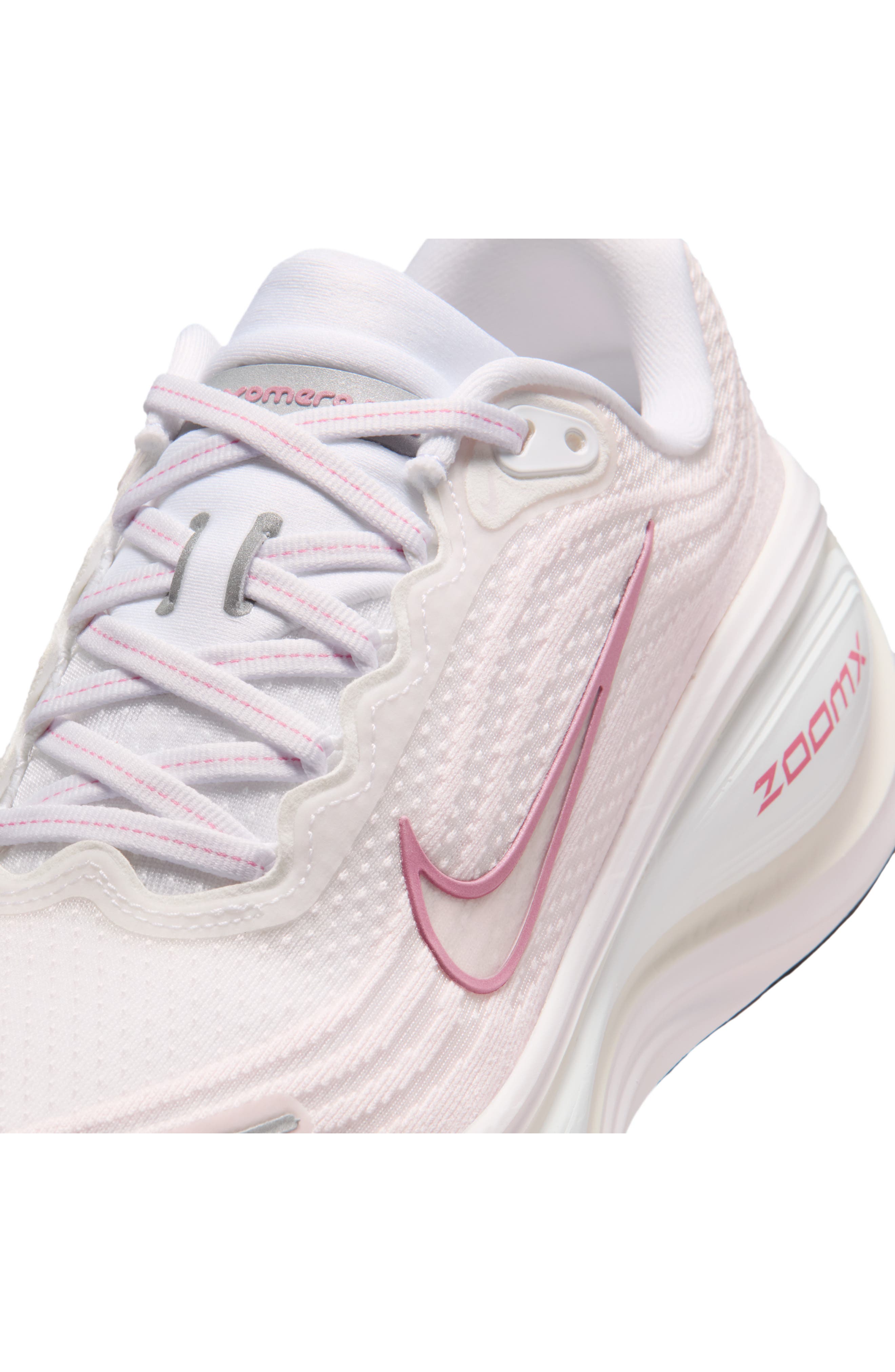 Nike Vomero Plus Running Shoe, Alternate, color, White/ Pearl Pink/ Phantom