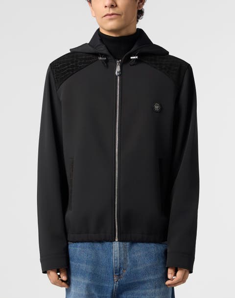 Nylon Jacket With Cocco Inserts Men