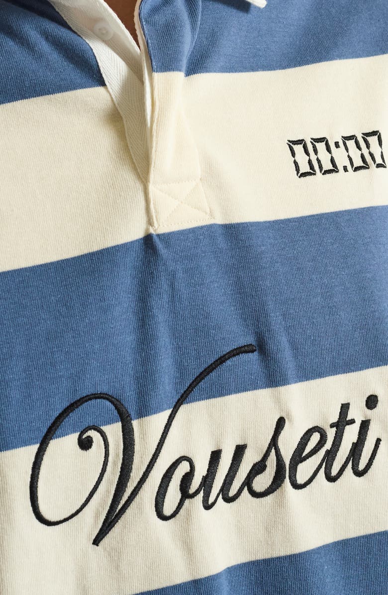 VOUSETI Post Game Stripe Cotton Polo, Alternate, color, 