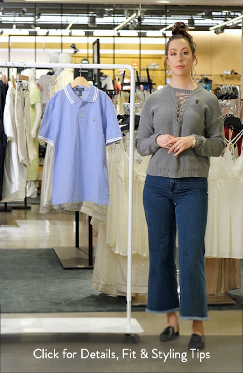 Kids' Tipped Cotton Piqué Polo, sales video thumbnail