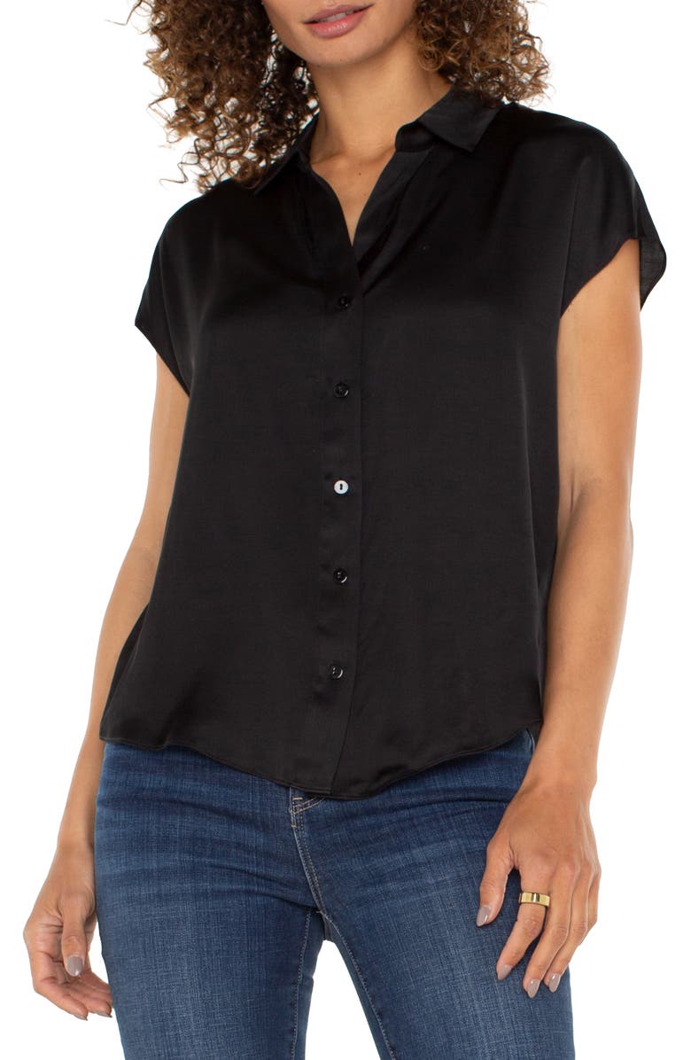 Liverpool Los Angeles Dolman Sleeve Shirt, Main, color, 