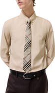 Burberry Manston Check Silk Tie