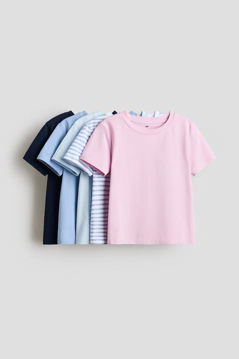 5-pack cotton t-shirts
