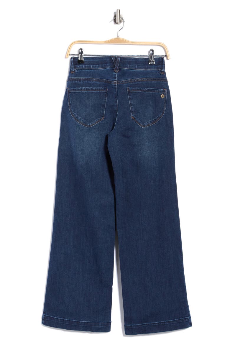 High Waist Wide Leg Jeans, Alternate, color, INDIGO