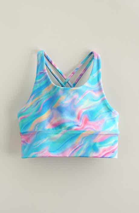 Zella Girl Kids' Strappy Seamless Bra