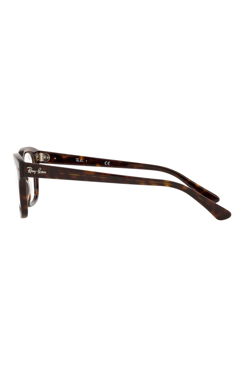 52mm Square Optical Glasses, Alternate, color, HAVANA