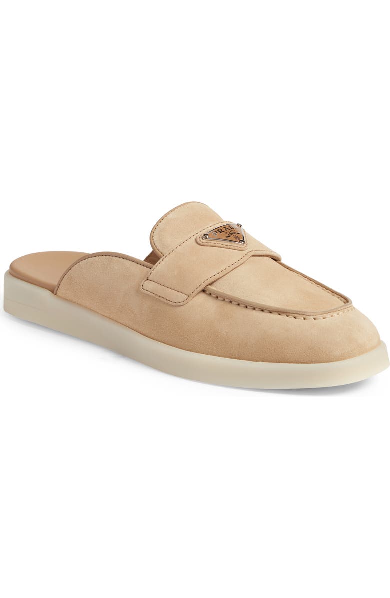 Prada Saint Tropez Loafer Mule, Main, color,