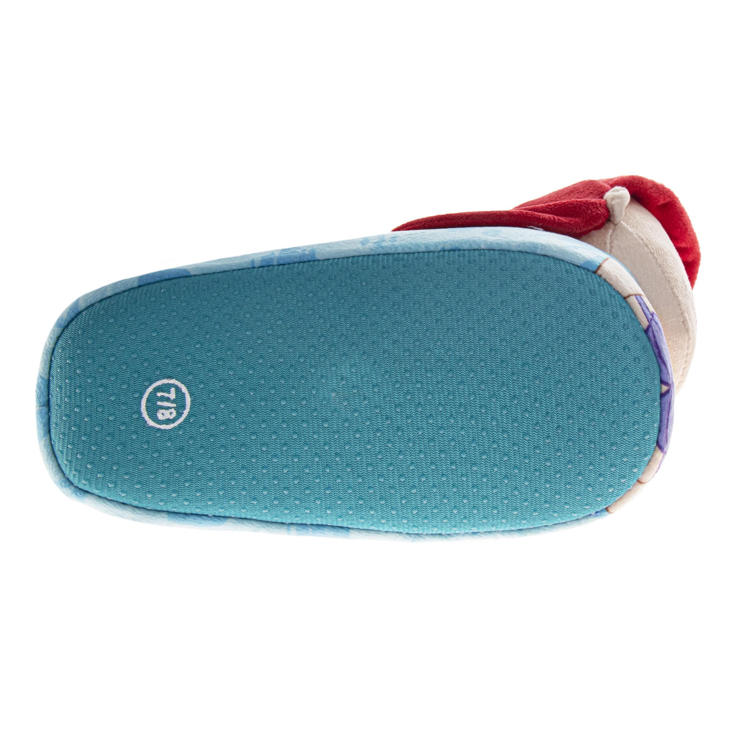 Disney Little Mermaid Girls Slippers, Alternate, color, Blue