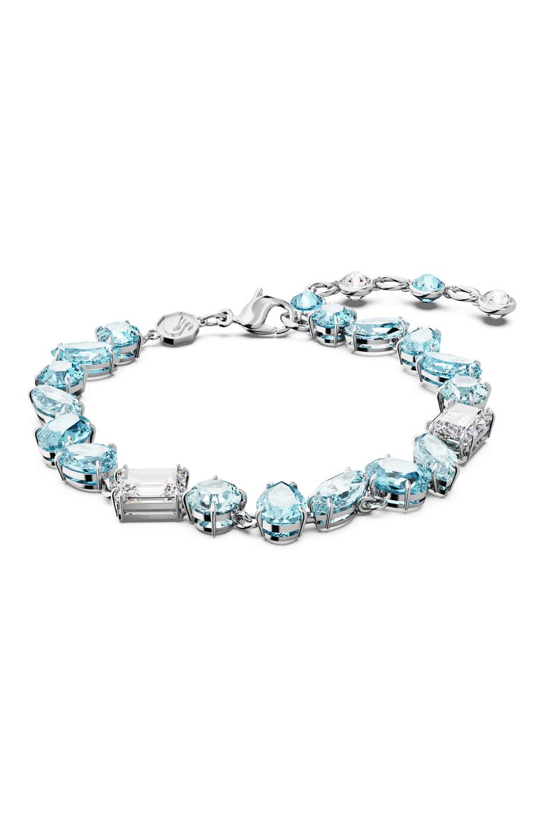 Gema Crystal Bracelet, Alternate, color, BLUE