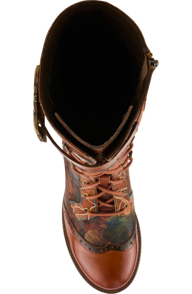 L'Artiste by Spring Step Kisha Fall Knee High Boot, Alternate, color, Camel Multi