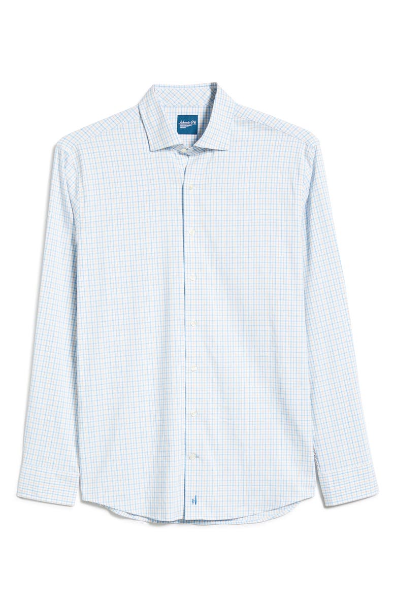 johnnie-O Briney Tattersall Check Everyday Performance Button-Up Shirt, Alternate, color, 