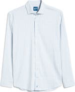 johnnie-O Briney Tattersall Check Everyday Performance Button-Up Shirt