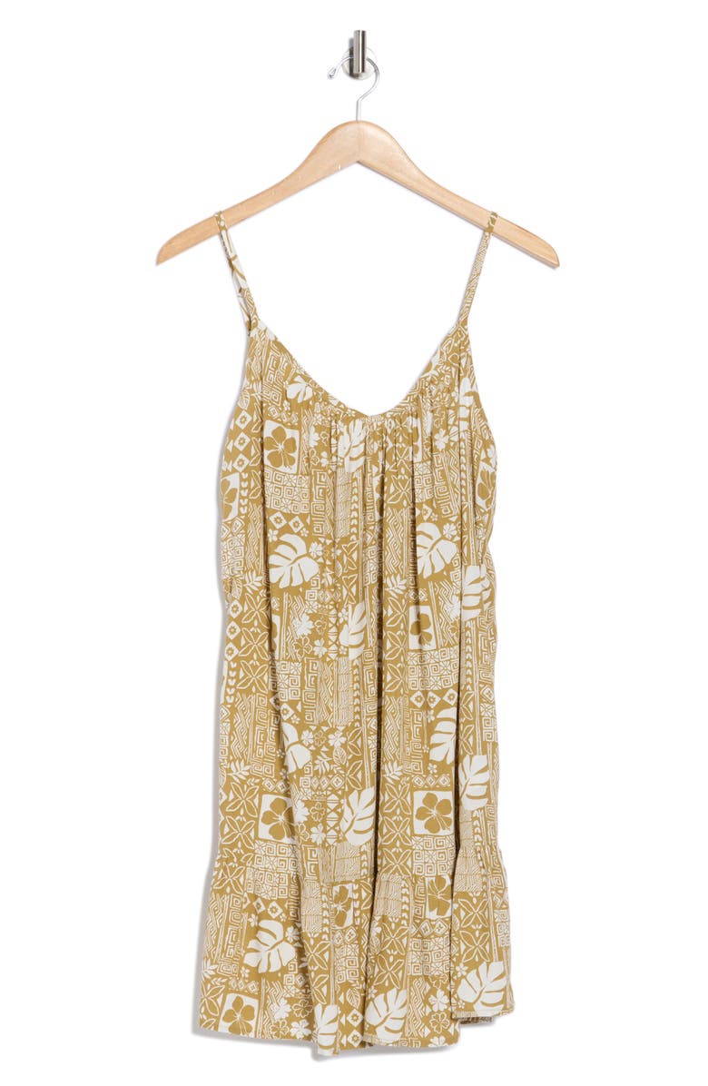 Billabong Sunny Daze Mini Dress, Alternate, color, Kiwi