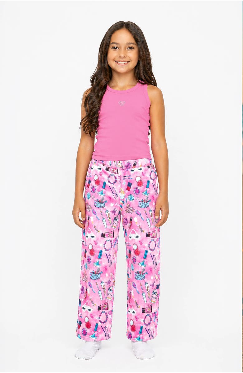 Preppy Goose Plush Slumber Party loungewear pant, Alternate, color, Slumber Party Print
