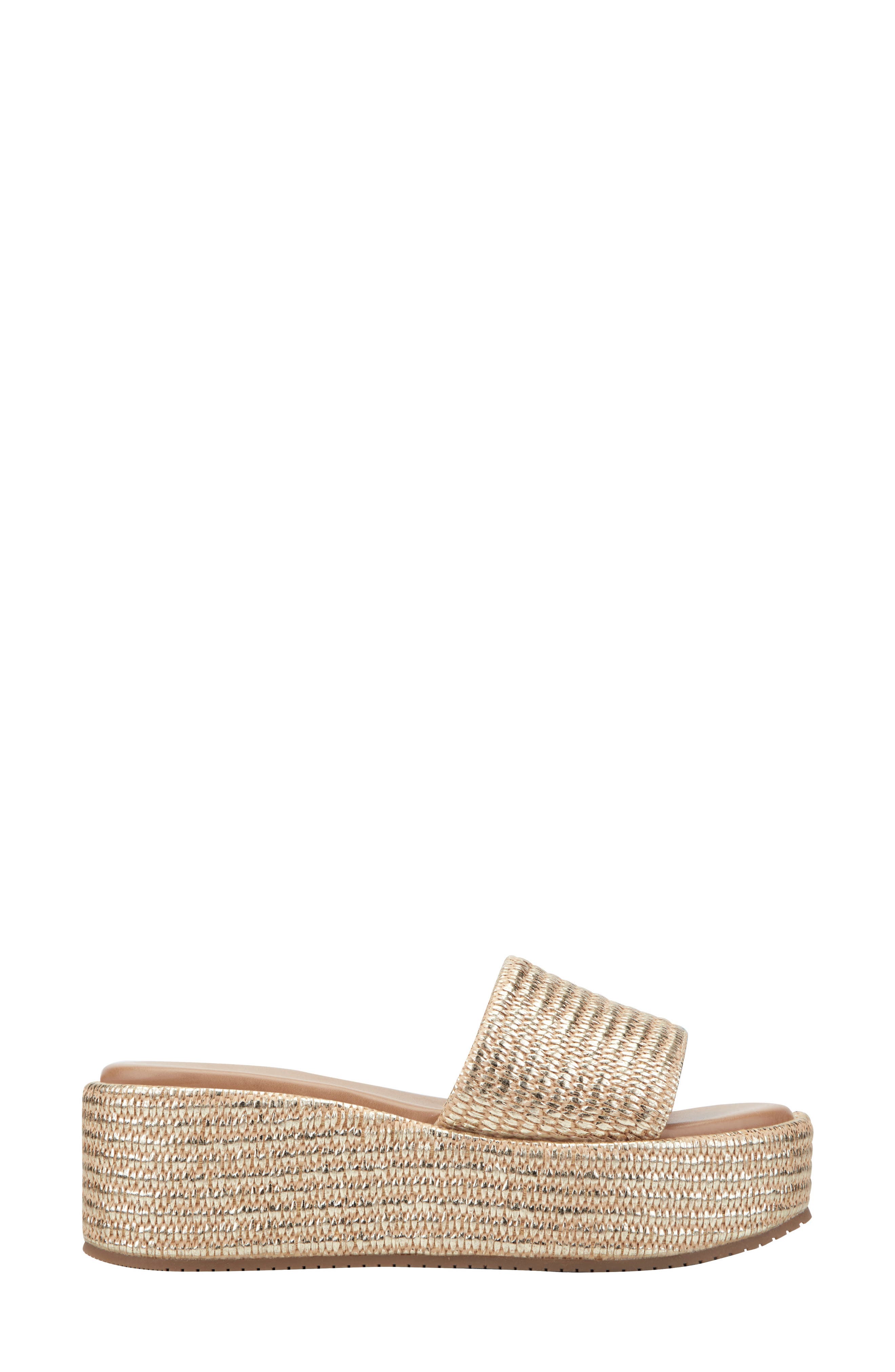 Daylin Platform Sandal, Alternate, color, GOLD